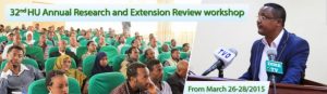 Haramaya University Conducts the 32th Annual Research and Extension Review Workshop