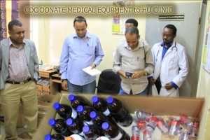 Haramay University Receives Donations of Medical Materials