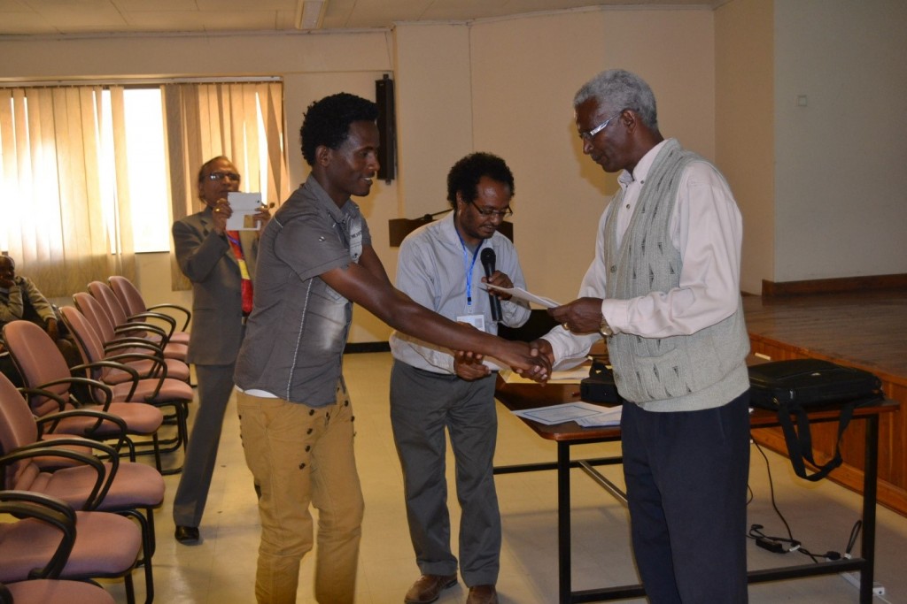 Melese Nigussie and Jemal Assen, both 3rd year physics Haramaya University Students Win 2015 EPS North America (EPS – NA) Award image