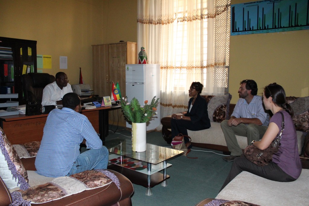 Haramaya University visited by Senior Staff Member of US Senate and US senate also visited AJLA Project