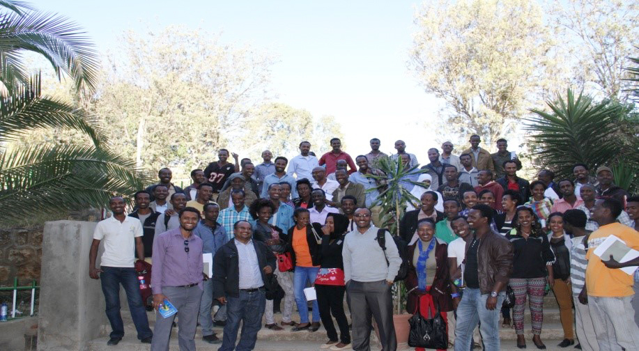 Haramaya University conducted English training for secondary school teachers group image