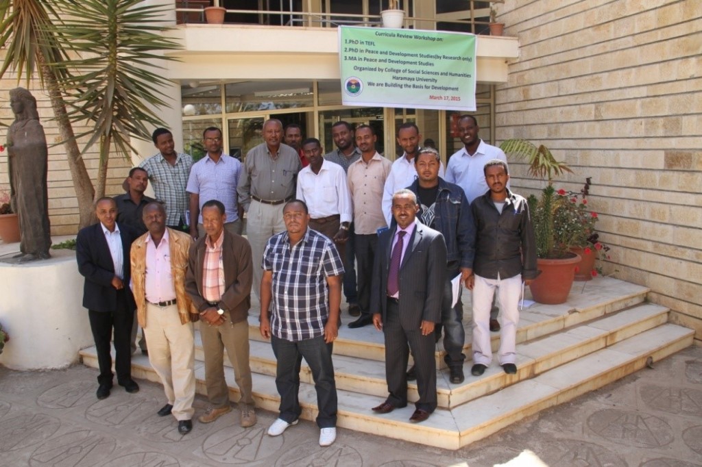 Haramaya University Conducted Curriculum Review Workshop group image