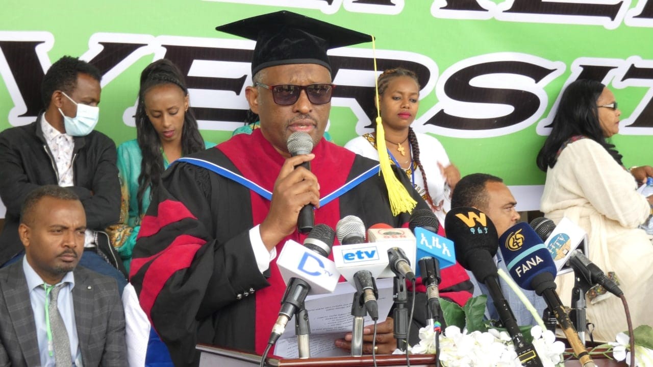 The 67th graduation ceremoney of Haramaya University held HU