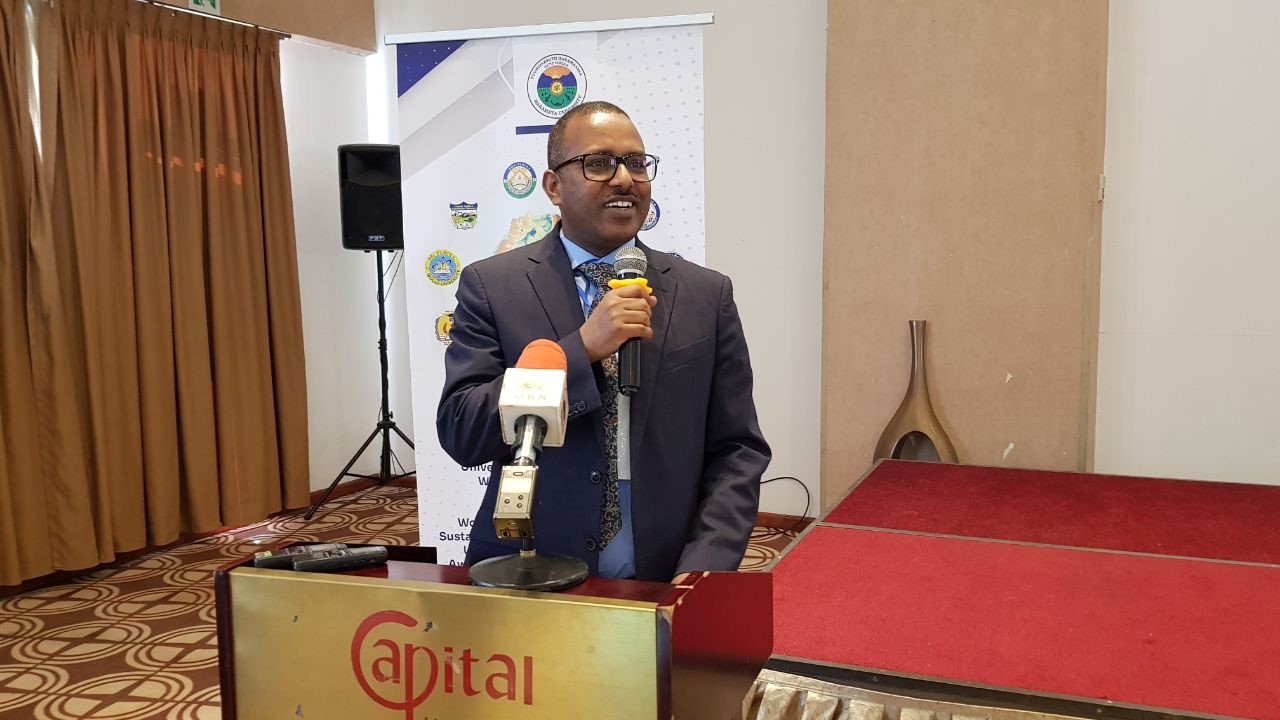 Dr. Jamal Yousuf on the 2nd Annual National Workshop of Universities' Awash and Wabi-Shebele Basins Forum image
