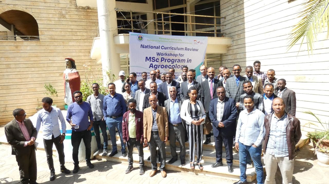  national curriculum review workshop on MSc Program in Agro-Ecology group image 