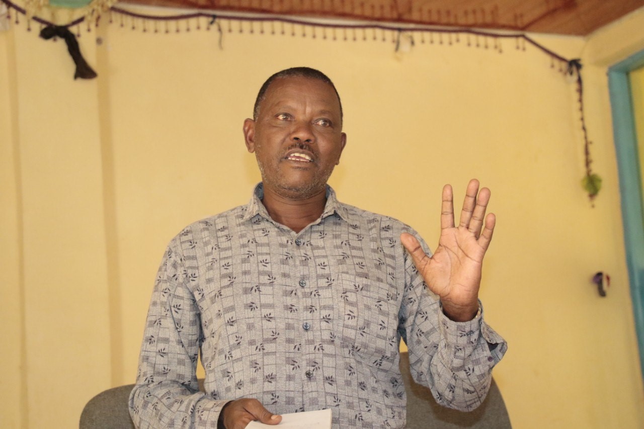 Mr. Wario Dima Gudina on Borana Cross-Boundary Initiative for Peace Activity Project image