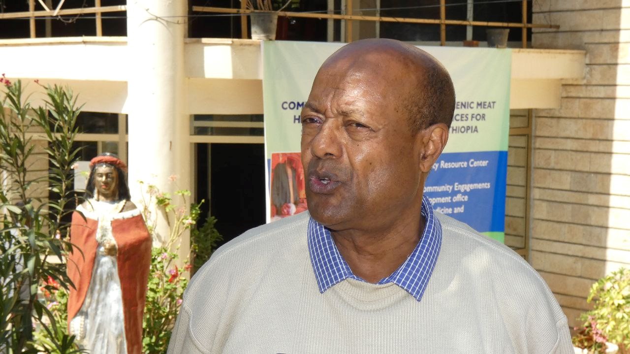 Dr. Admasu Bogale on Hygienic Meat Handling and Sanitation Practices training image