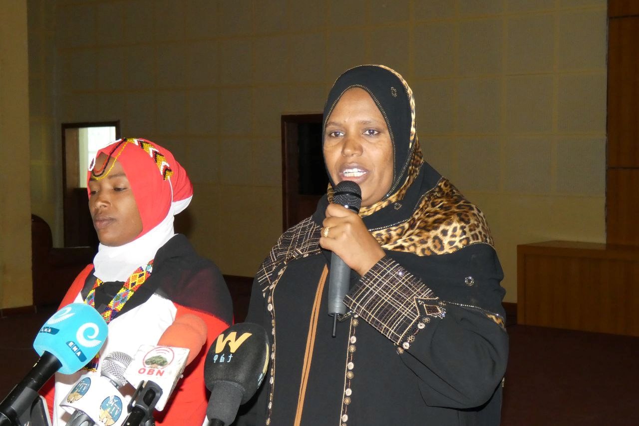 Mrs. Miski Mohammad on capacity building training image