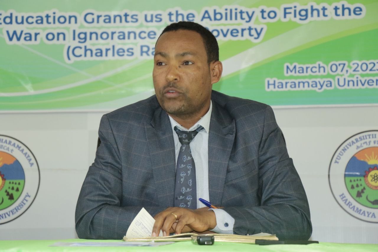 Dr. Garkebo Basha at a training on Enhancing the Quality of Education at Higher Education training image