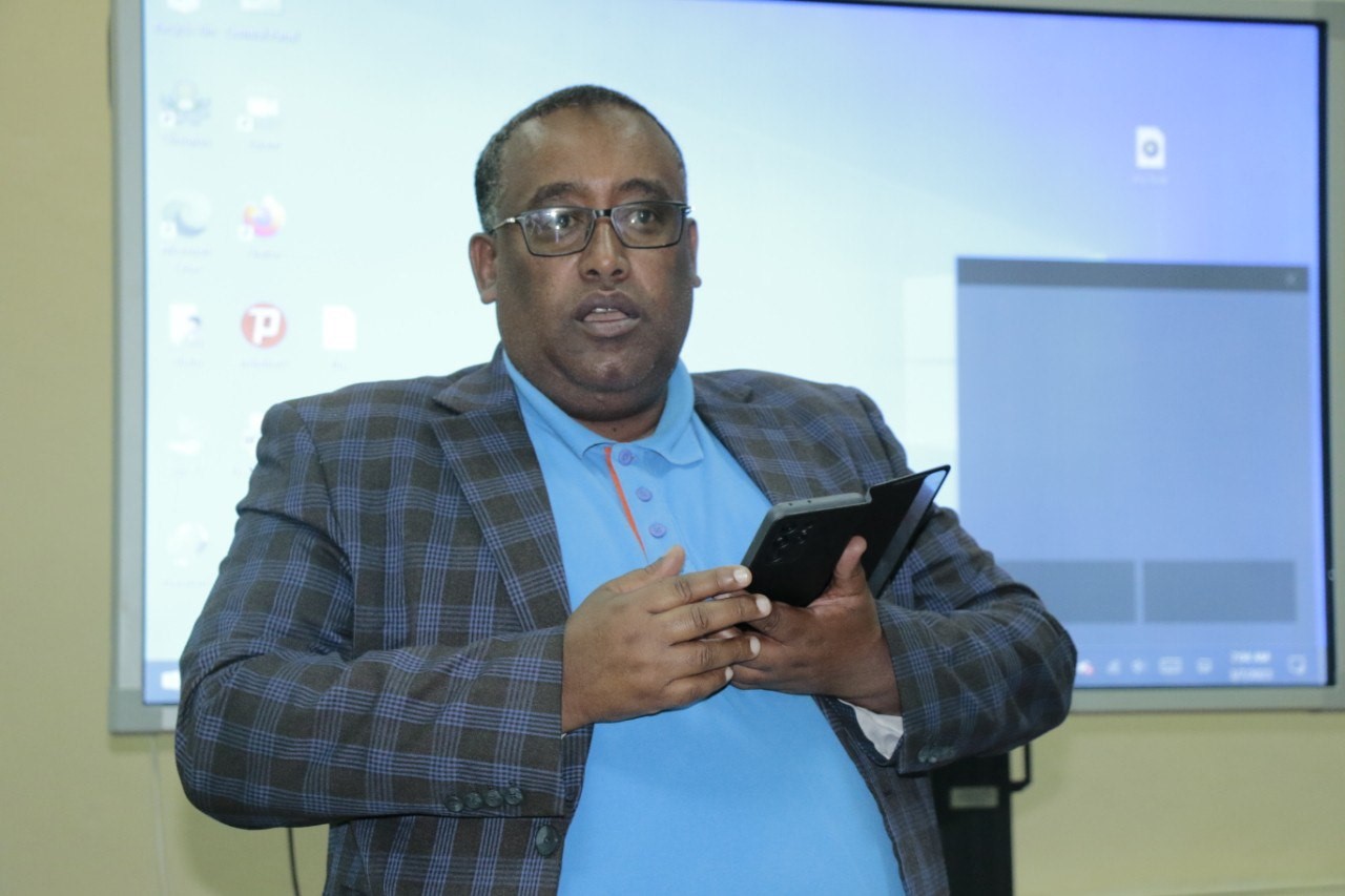 Professor Jeylan Woliyie at a training on Enhancing the Quality of Education at Higher Education training image