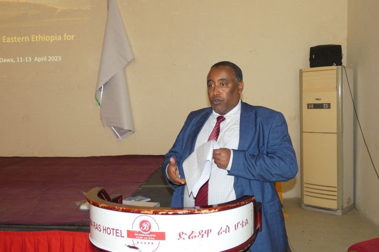 Professor Jeylan on training of trainers (ToT) on National Dialogue image