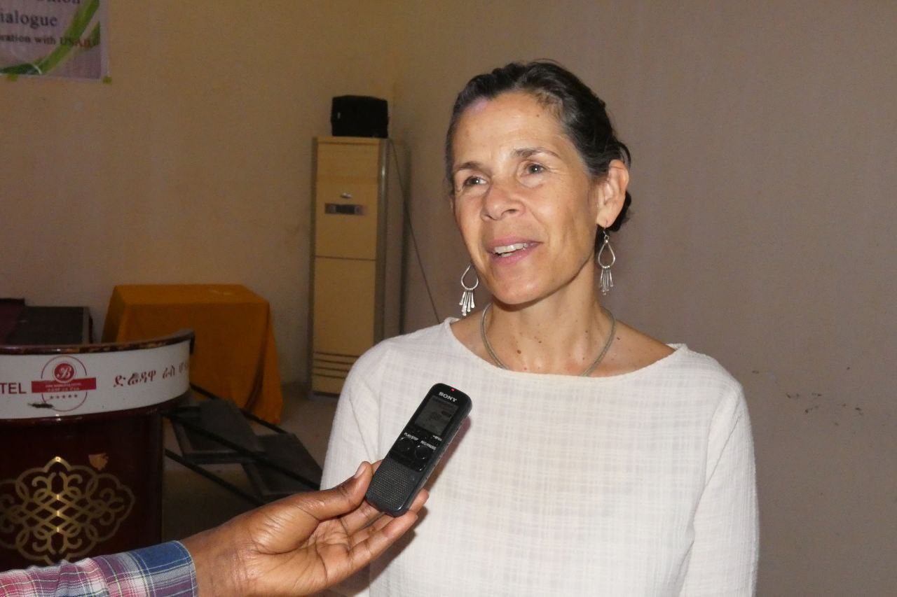 Dr. Catherine on training of trainers (ToT) on National Dialogue image
