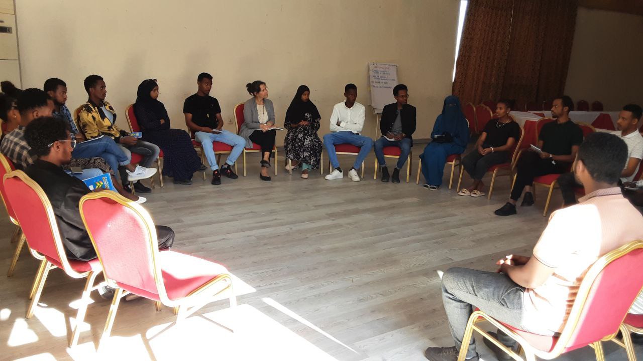 Participants on training of trainers (ToT) on National Dialogue image