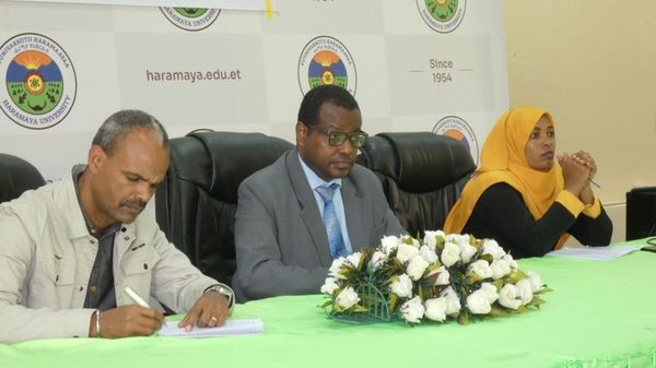 Dr. Tesefeye Lemma on Agricultural Transformation in Oromia (ATO) Eastern Cluster annual meeting image