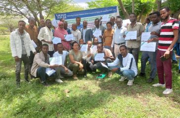 Trainees of laser pulse project group image