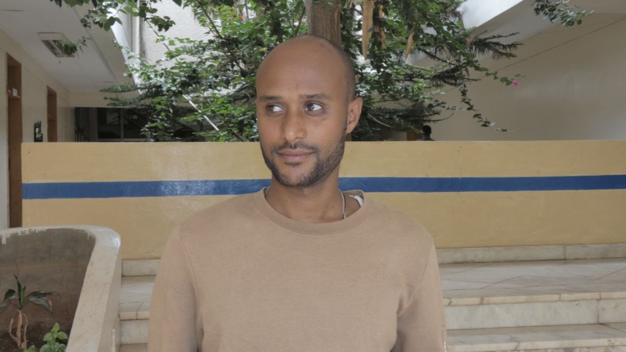 Mr. Mistire Meka a trainee on human rights training picture 