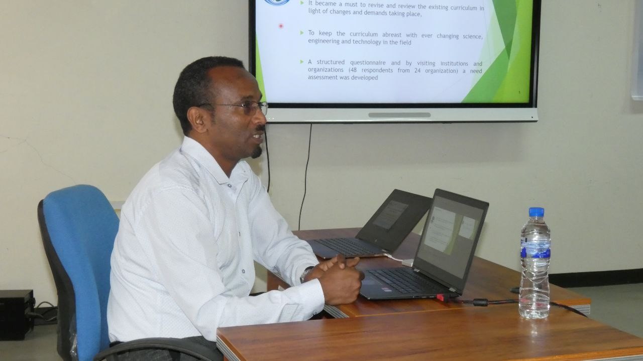 Dr. Abdisa Jabesa on National Curricula Review Workshop image