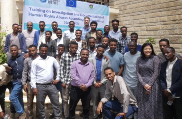 Human Right and International Human Right Standards training group image