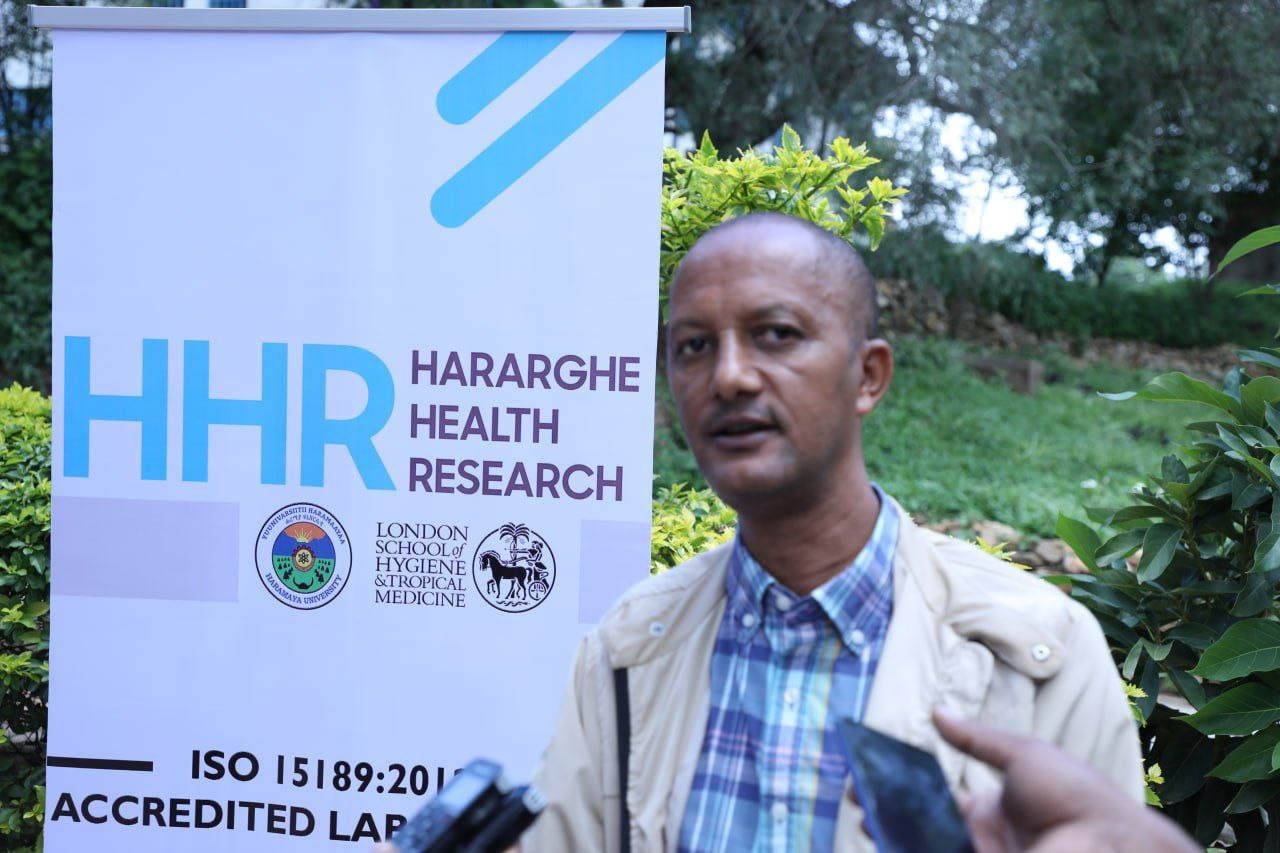 Professor Nega Assefa on Hararghe Health Research laboratory accreditation image 