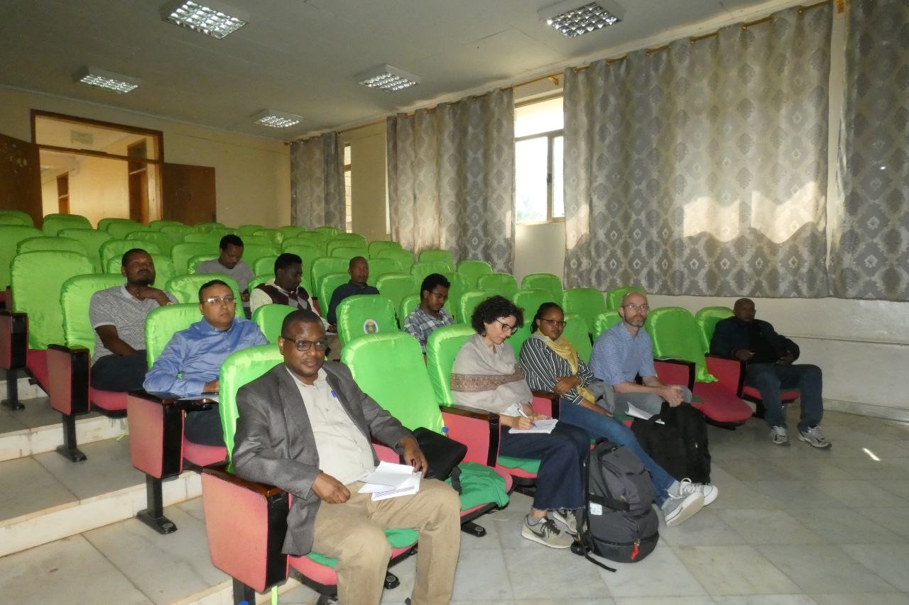 Representatives from Ghent University had a discussion with Haramaya University