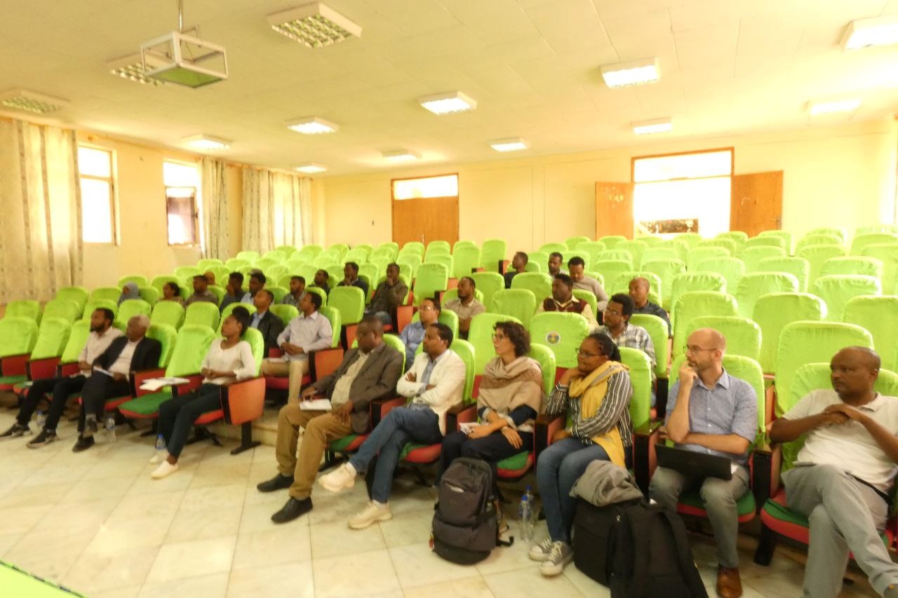 Representatives from Ghent University had a discussion with Haramaya University