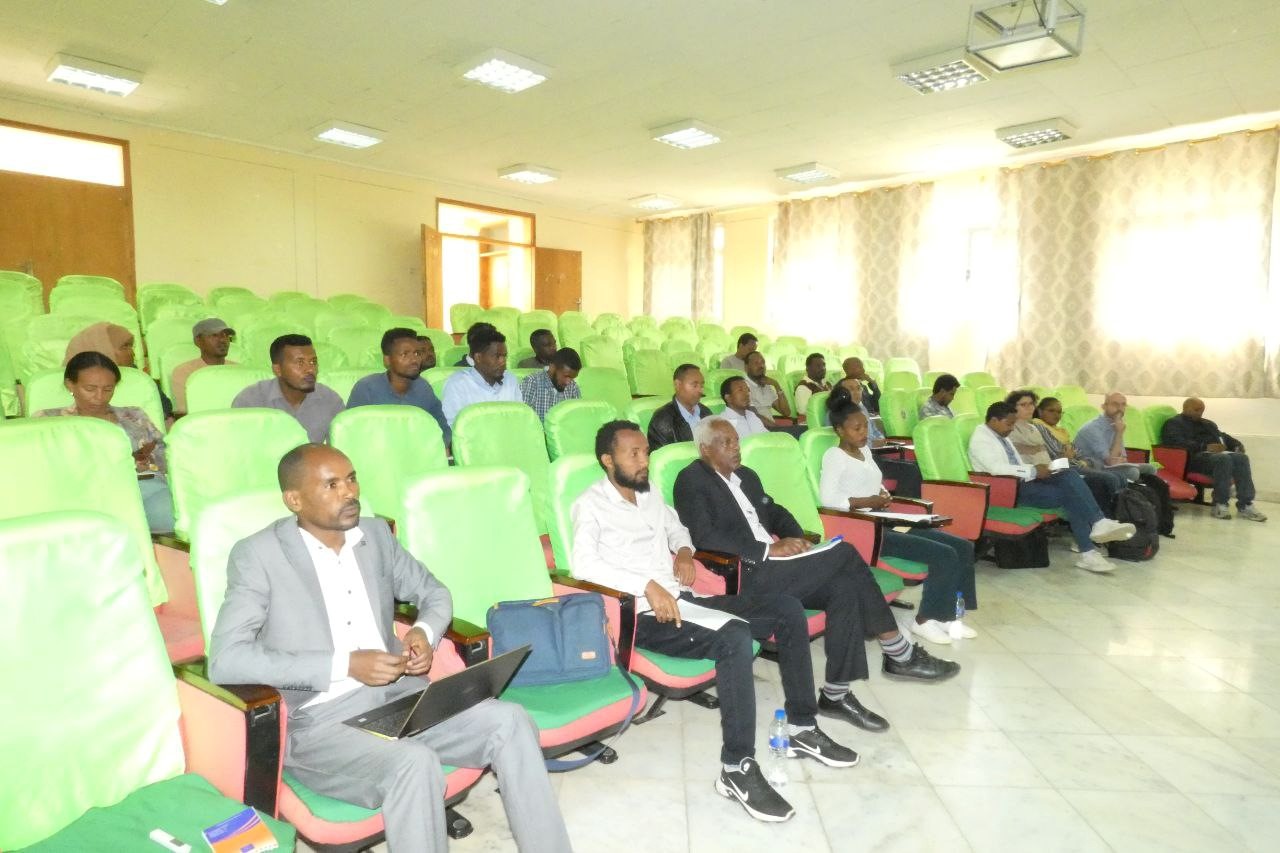Representatives from Ghent University had a discussion with Haramaya University