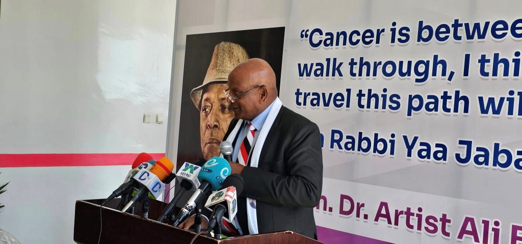 Haramaya University Hon. Dr. Artist Ali Birra Memorial Cancer Treatment Center inauguration Ceremony Photo 