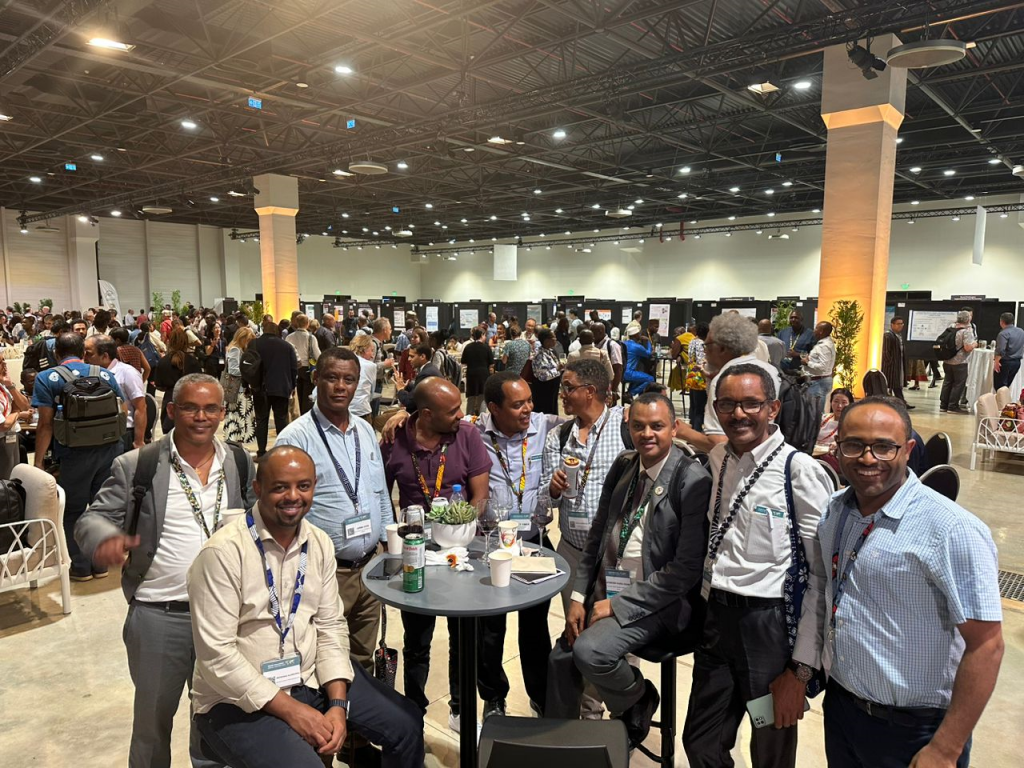 Partial view of Ethiopians that attended the GC Meeting in Senegal, group photo