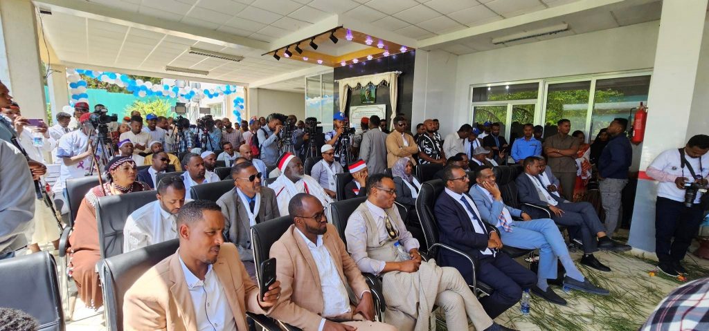 Haramaya University Hon. Dr. Artist Ali Birra Memorial Cancer Treatment Center inauguration Ceremony Photo 