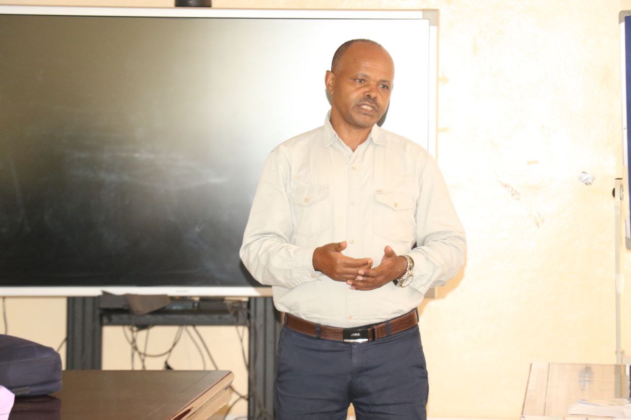 Mis Destu Yousuf, Dr Abebe Negesse, and Dr Tegenu Yae as trainers