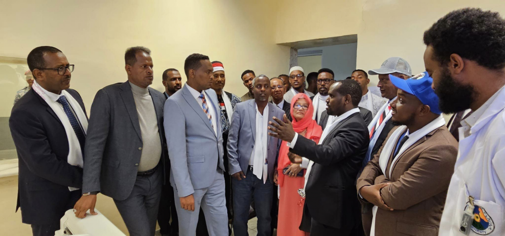 Haramaya University Hon. Dr. Artist Ali Birra Memorial Cancer Treatment Center inauguration Ceremony Photo 