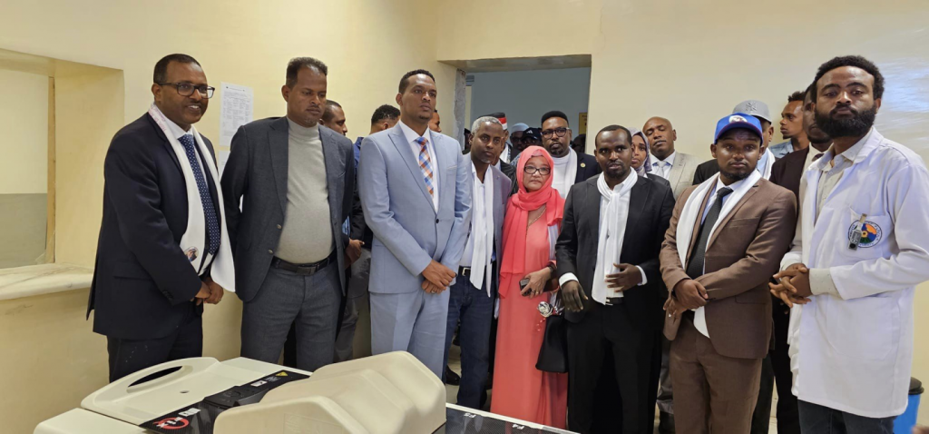 Haramaya University Hon. Dr. Artist Ali Birra Memorial Cancer Treatment Center inauguration Ceremony Photo 