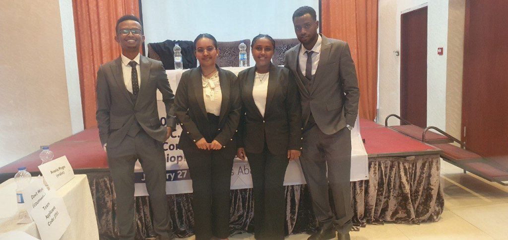 Law Student at Compition time photo