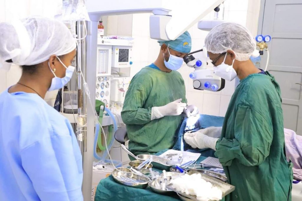 Participants at Restores Sight to Over 100 Patients in Cataract Surgery Campaign