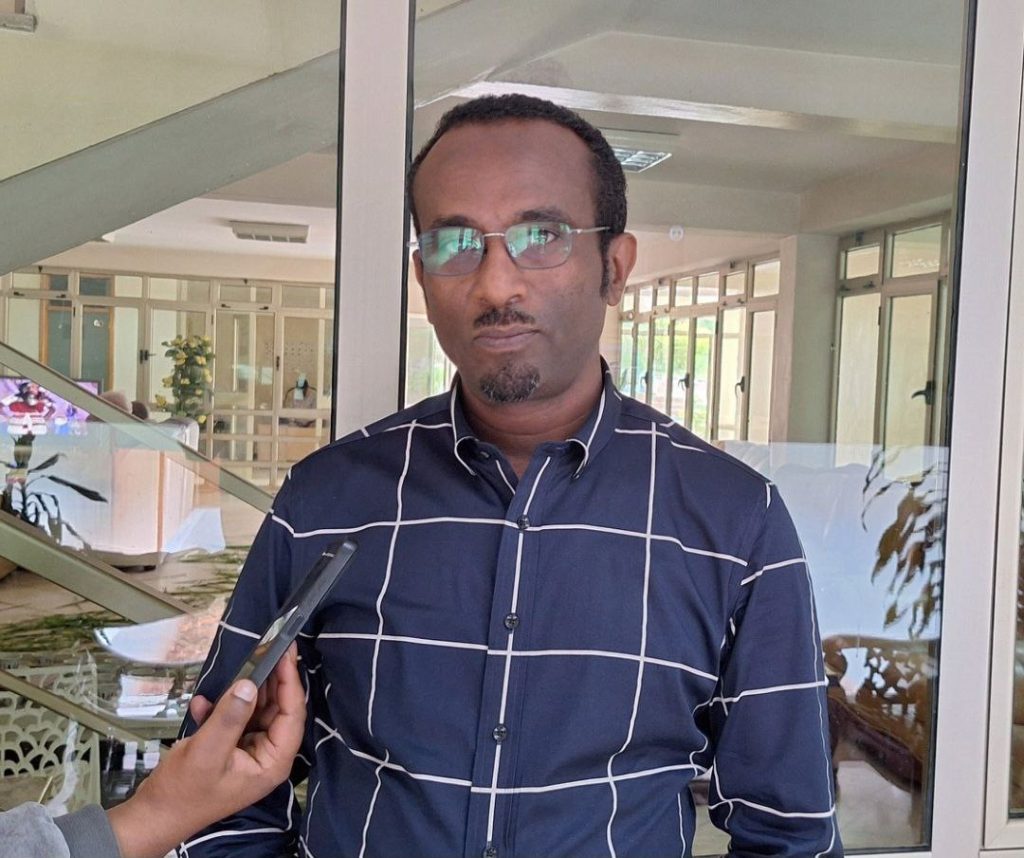 Dr. Asfaw Kebede at Danish Aarhus University on Groundwater Research