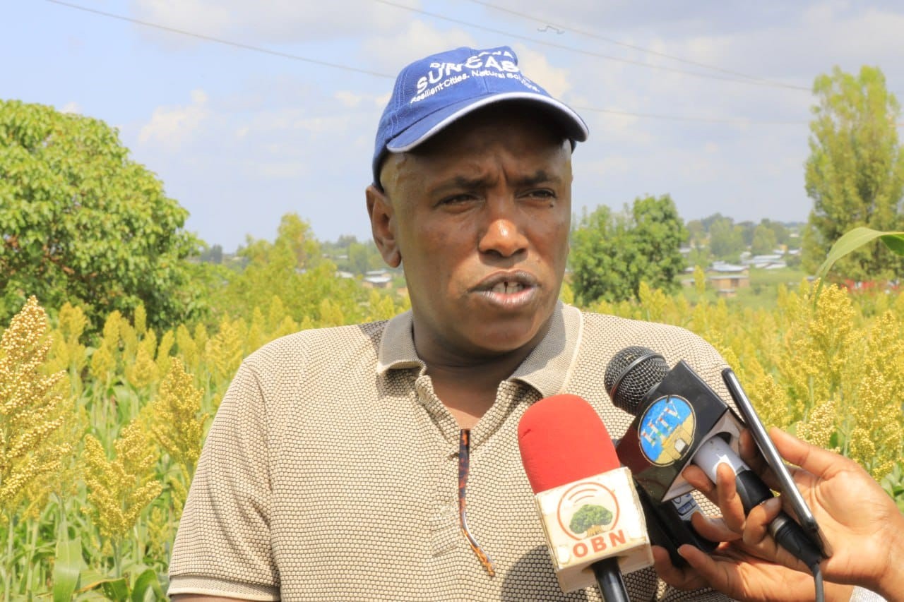 Dr. Yisahak Yusuf at Agricultural Innovation with Field Day