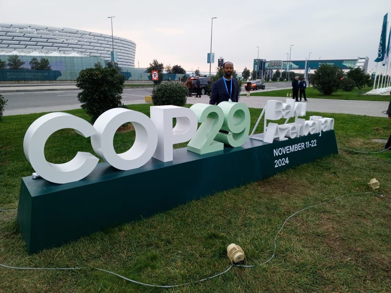 Mr. Mohammed Aman Ogeto at COP 29 Joint Panel Discussion in Baku, Azerbaijan
