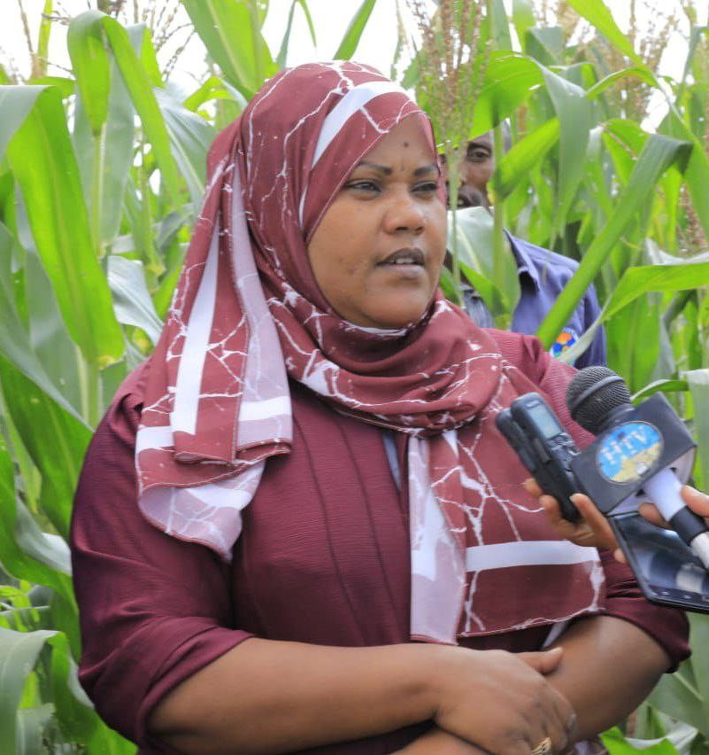 Mrs. Sozit Mohammad at Agricultural Innovation with Field Day