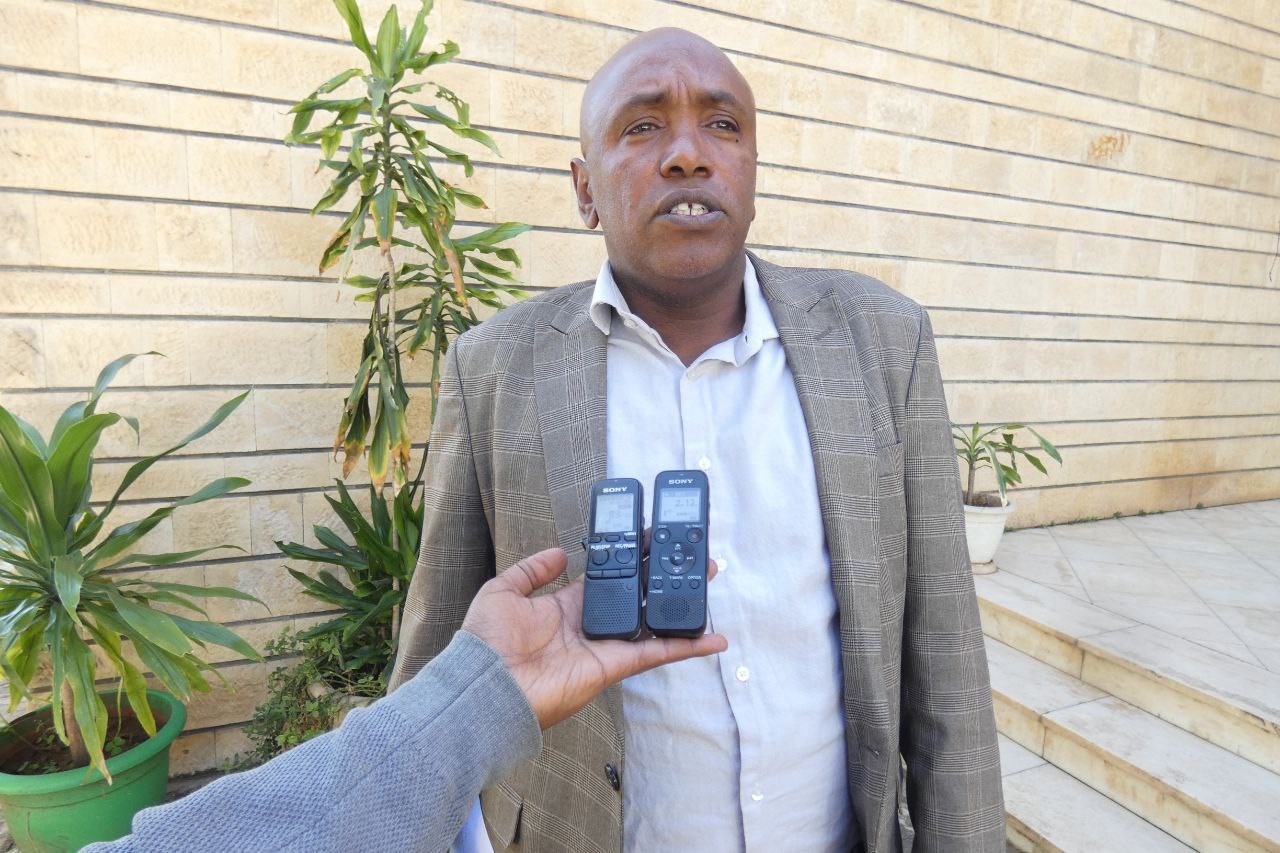 Dr. Yisihak Yusuf at Oromiya Regional State Agricultural Transformation Council Eastern Cluster