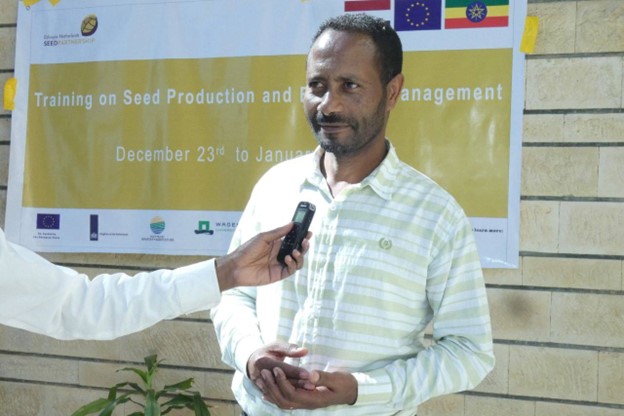 Mr. Amare Kebede at Collaboration with the SWR Ethiopia ESP project