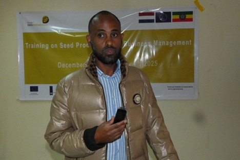 Dr. Wesagn Berhane at Collaboration with the SWR Ethiopia ESP project
