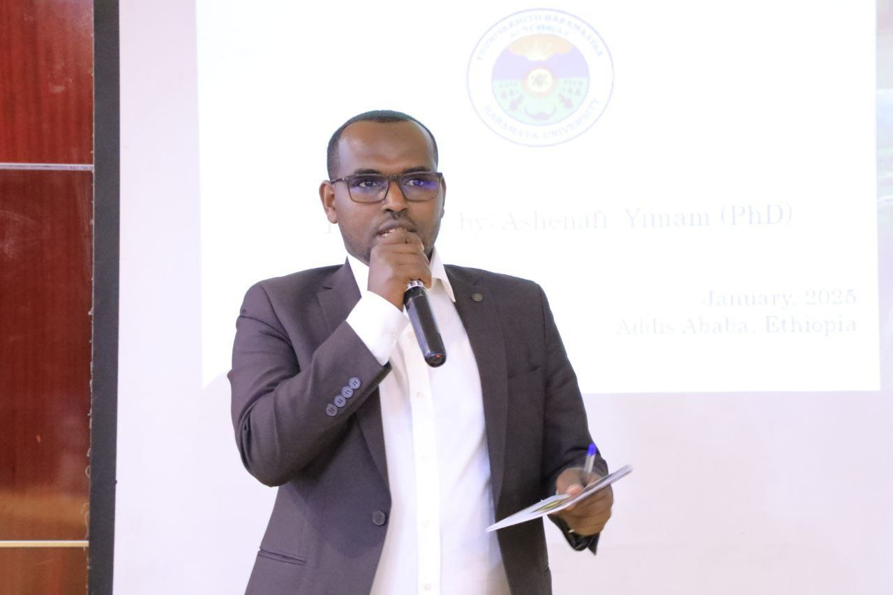 Dr. Ahmed Mohammed at first Doctor of Public Health Program