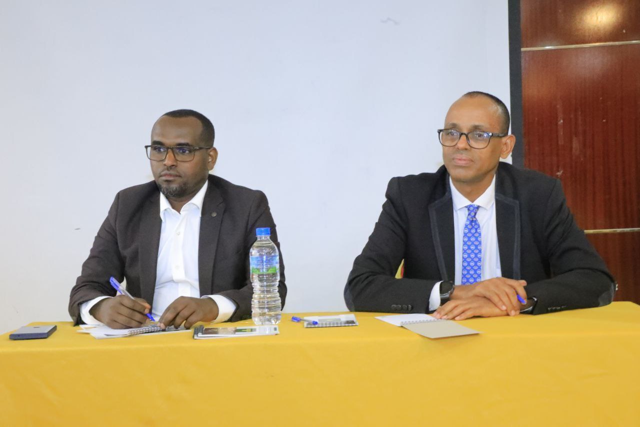 Dr. Ahmed Mohammed and Dr. Lemesa Oljira at first Doctor of Public Health Program