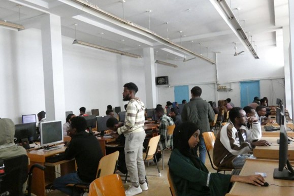 First-Year Students  at Online Mid-Term Exams Implementation