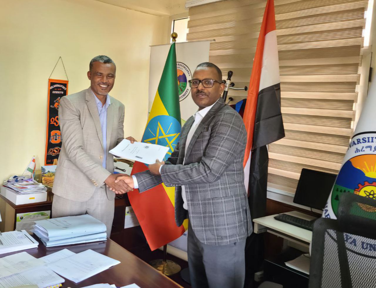Dr. Jemal Yousuf and participants Partnership for Excellence