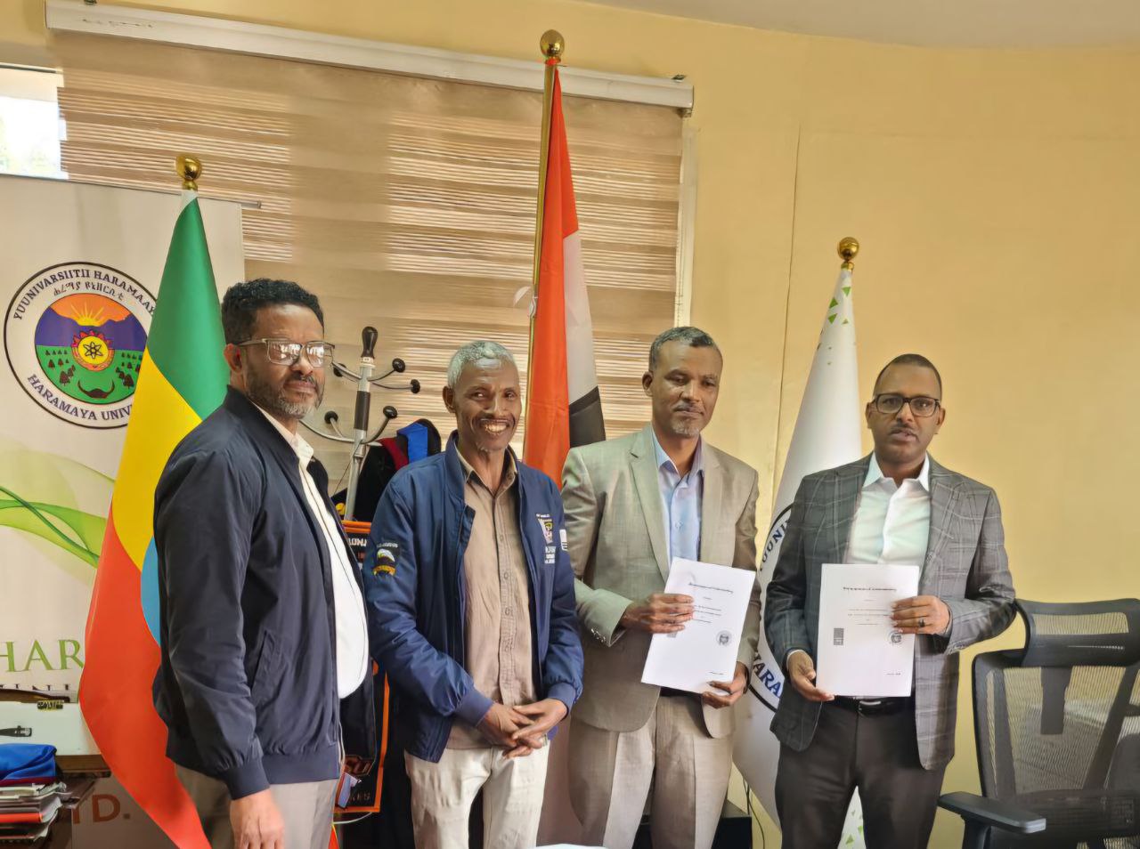 Dr. Jemal Yousuf and participants Partnership for Excellence