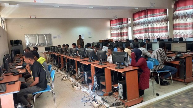 First-Year Students  at Online Mid-Term Exams Implementation