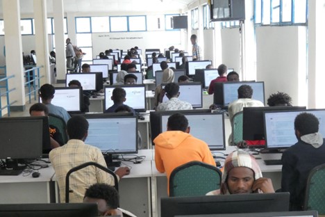 First-Year Students  at Online Mid-Term Exams Implementation