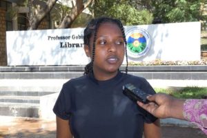 Kalkidan Teklay at First-Year Students Online Mid-Term Exams Implementation