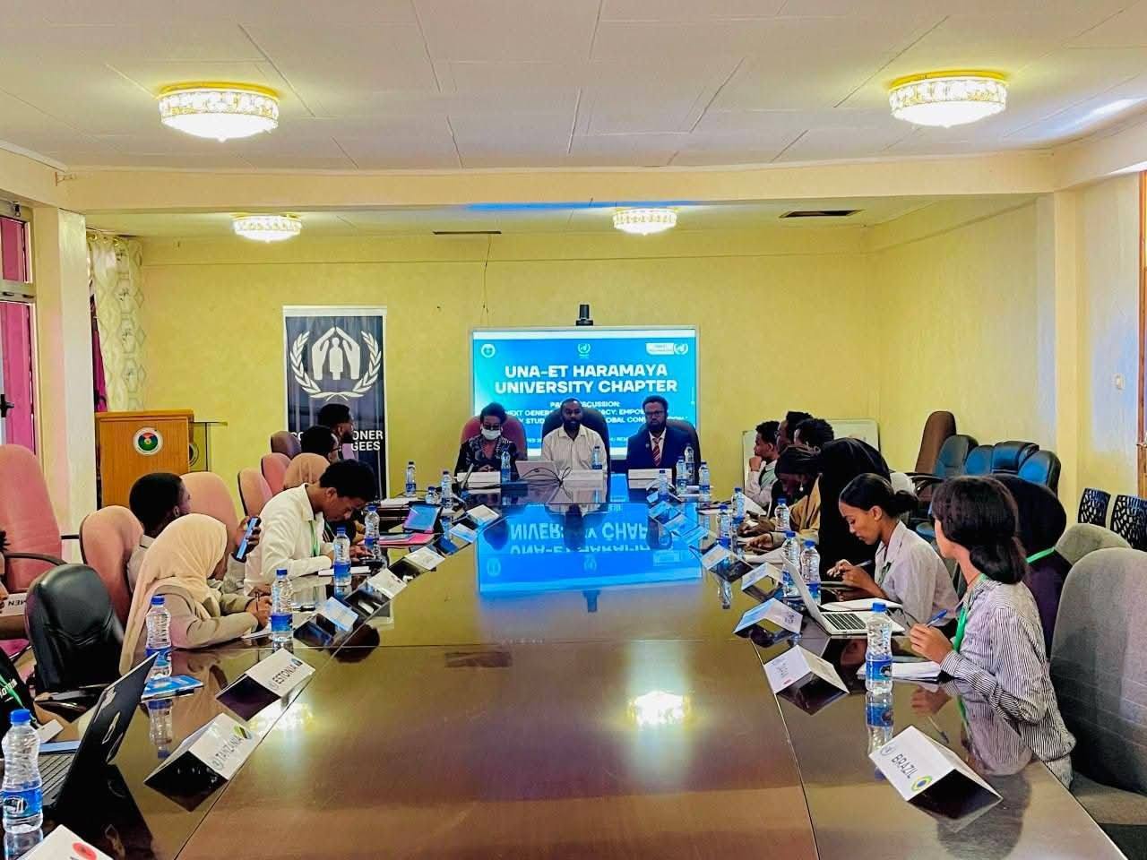 students from all Campuses, as well as model school students, aimed to empower young minds to address critical global issues.